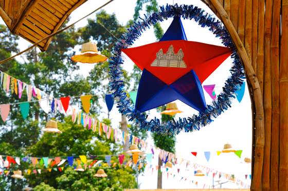 Khmer New Year Star Lantern គោមផ្កាយ Festival JPEG