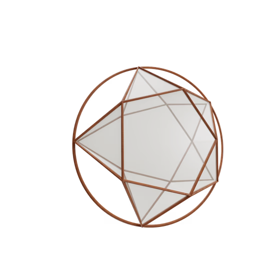 3D Geometric Star Phkay ផ្កាយ Lantern Object