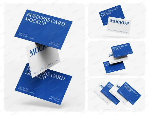 Modern Business Card Mockup Template Branding Presentation