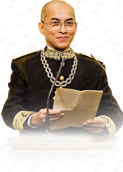 King Norodom Sihamoni Portrait: Cambodian Royalty Speech