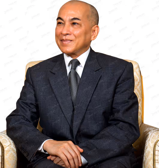 King Norodom Sihamoni of Cambodia