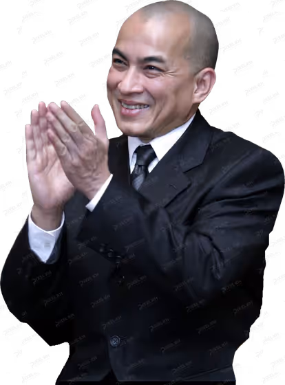 King Norodom Sihamoni of Cambodia
