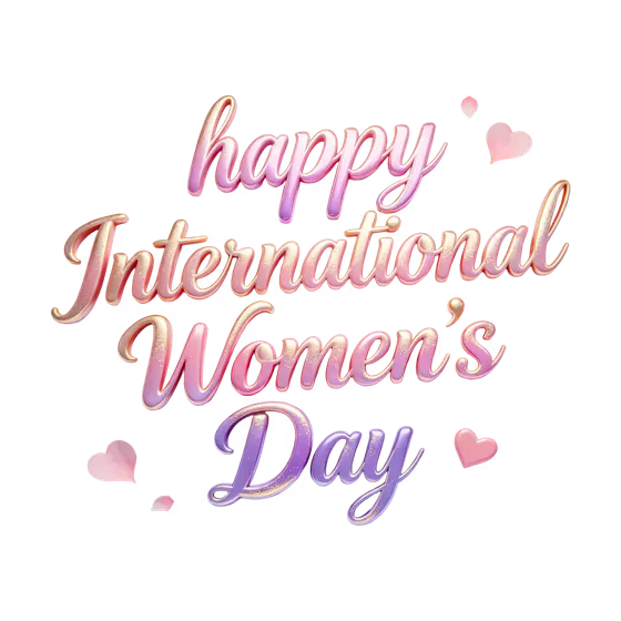 Happy International Women's Day Celebration Design