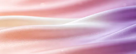 Dreamy Pastel Fabric Waves with Glitter Sparkles