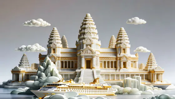 Fantasy Angkor Wat Temple Cruise Ship Dream Destination