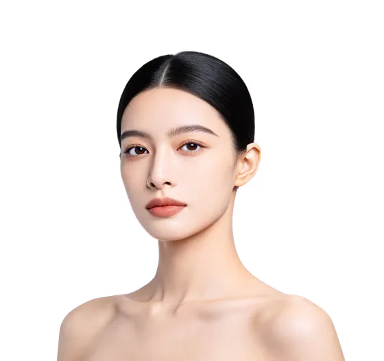 Gorgeous Asian Woman Natural Beauty Portrait