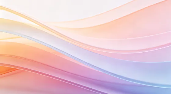 Smooth Gradient Waves Abstract Modern Background