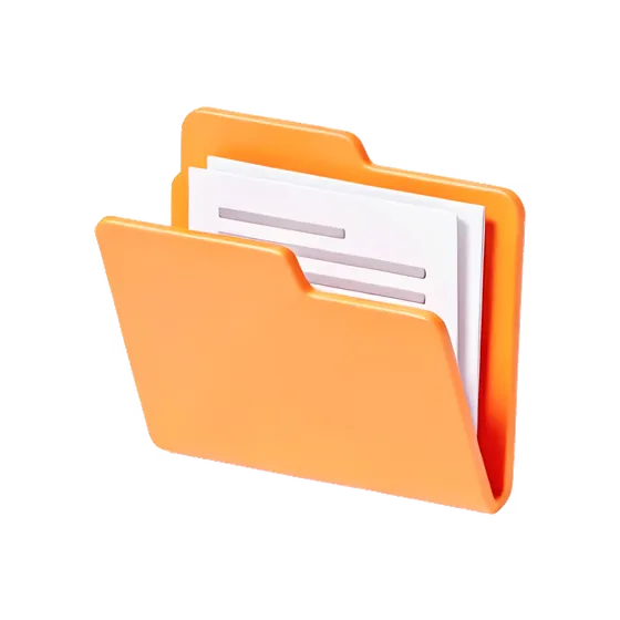Digital File Folder Business Document Organization