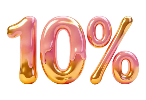 Sweet Gold Pink 10 Percent Discount