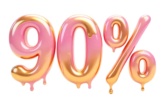 Sweet Dripping Gold Pink 90% Discount