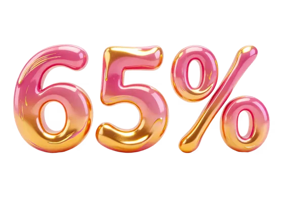 Luxurious Pink Gold Sixty-Five Percent