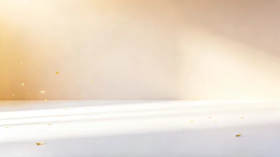 Elegant Warm Light Golden Confetti Background