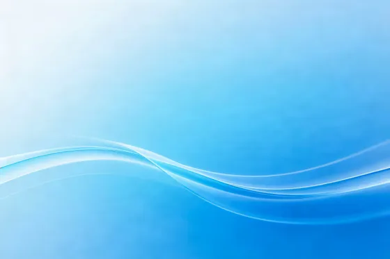 Abstract Blue Wavy Lines Background Design