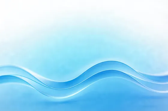 Elegant Blue Abstract Wavy Gradient Background