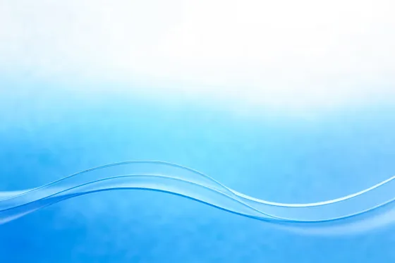 Flowing Blue Abstract Lines Background Wave