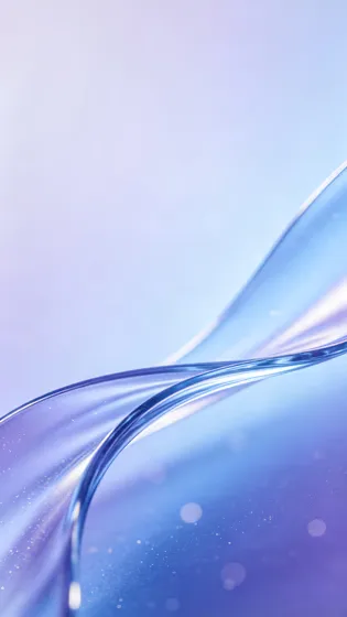 Dynamic Abstract Flow Blue Purple Glow