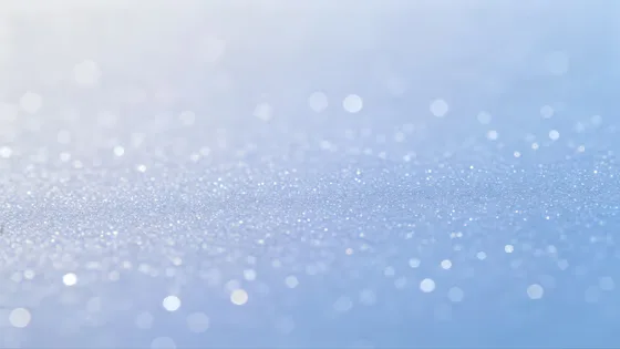 Shimmering Blue Glitter Abstract Bokeh Background