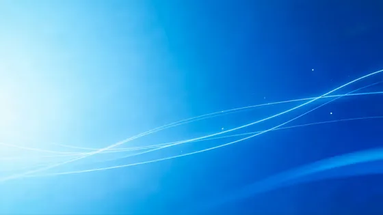 Dynamic Blue Light Streaks Abstract Background