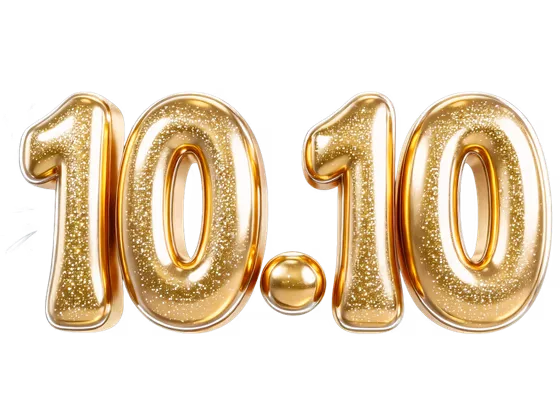 Sparkling Golden 10.10 Sale Event Numbers