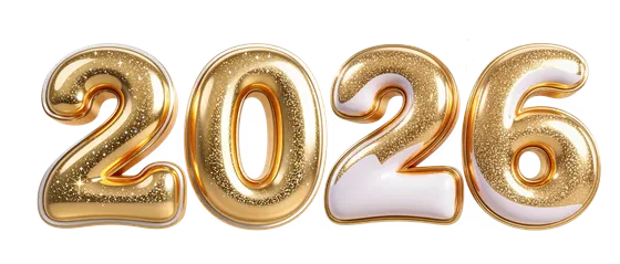 Golden Glittery 2026 New Year Celebration