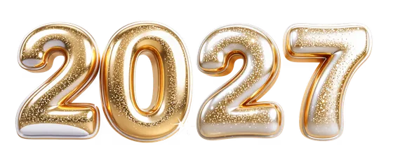 Golden Glitter 2027 New Year Celebration