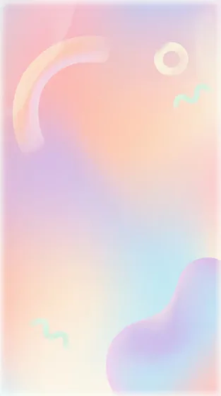 Soft Pastel Gradient Abstract Background Design