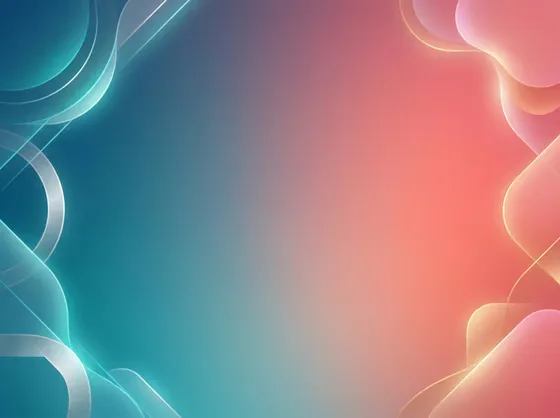 Vibrant Abstract Gradient Luminous Wave Pattern
