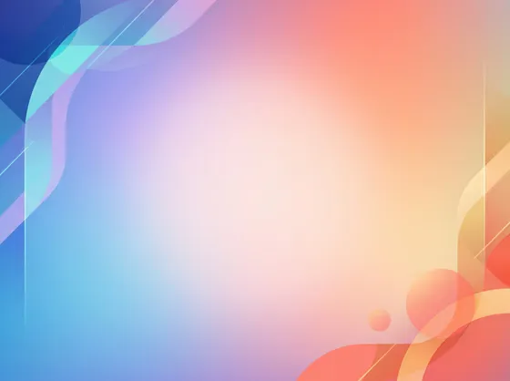 Vibrant Soft Gradient Modern Abstract Layout