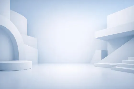 Clean Modern Abstract Geometric Stage Background