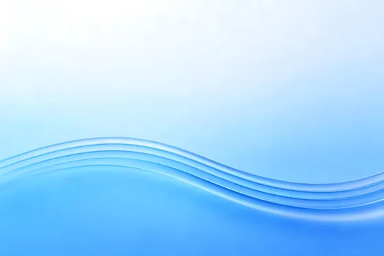 Clean Blue Abstract Wavy Gradient Background
