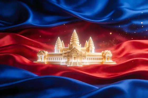 Cambodia's ic Angkor Wat Golden Temple