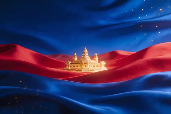 Angkor Wat Cambodian National Pride Symbol