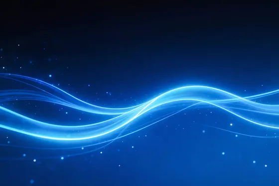 Blue abstract digital wave background