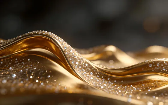 Gold And Silver Background