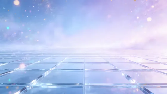 Glass Floor With Lot Of Mirrors