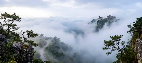 Great Wall Of Clouds In Huangshan