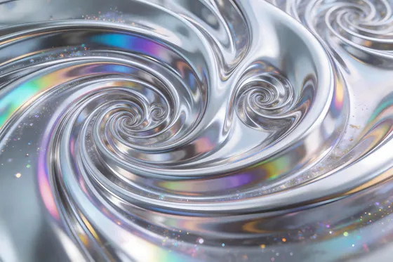 Silver Swirl