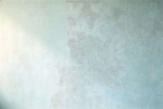 White Wall With Blue And White Background