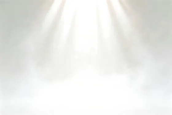 White Background With Light Coming From The Top