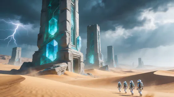 Scene From The Video Game Destiny
