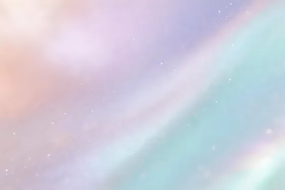Rainbow Colored Background With Stars And A Rainbow