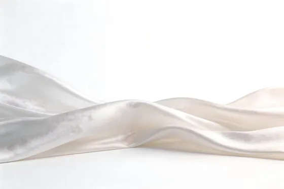 White Background With White And Gray Wave