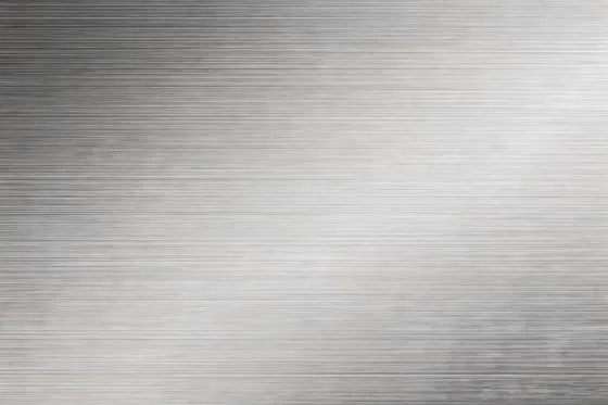 Metal Plate With Brushed Surface