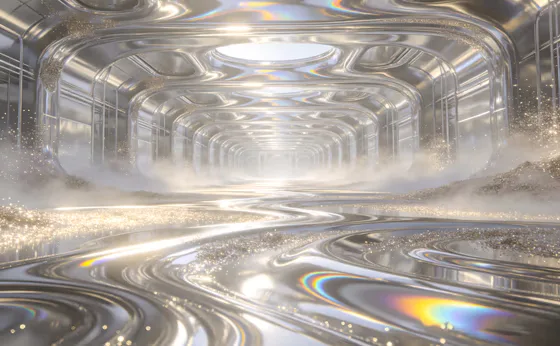 Very Long Tunnel With Lot Of Light