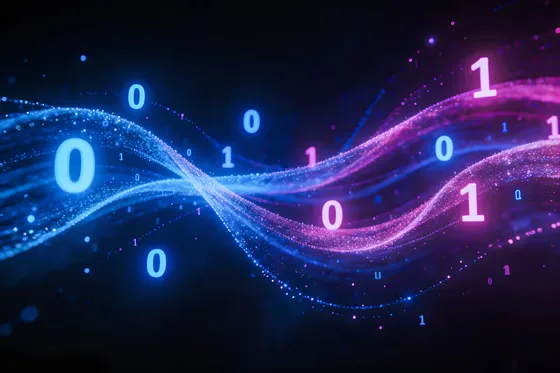 Abstract Technology Background With Binary Code Code Code Code Code Co