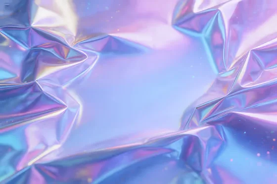Shiny Blue And Pink Background With Star