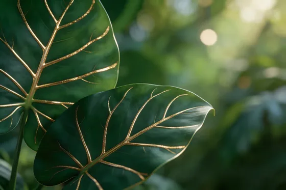 Leaf With Blurred Background