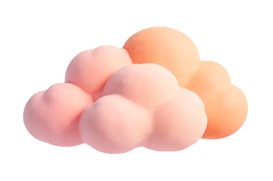 Three Peachs On A White Background Isolated On Transparent Background