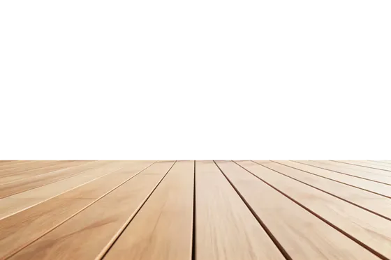 Empty Wooden Tabletop with Black Background for Product Display Mockup