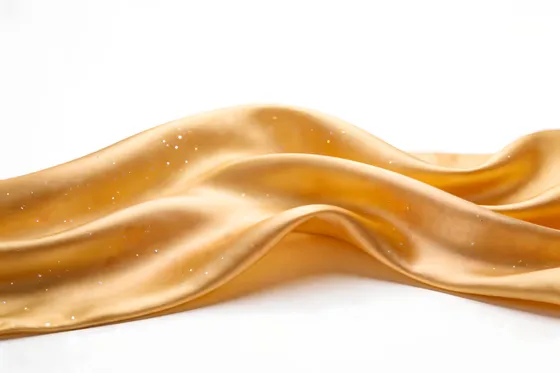 Gold Colored Wave Of Liquid